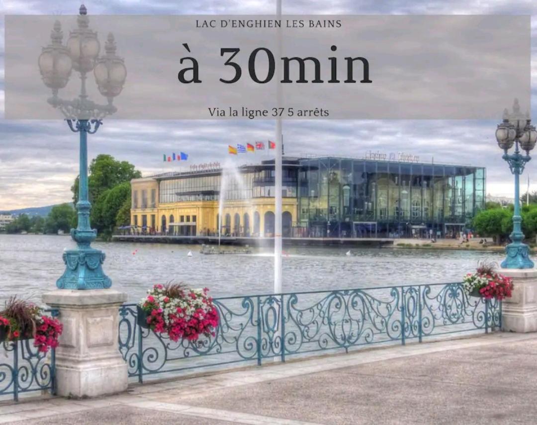 Appartement Au Bord De Seine Épinay-sur-Seine Dış mekan fotoğraf