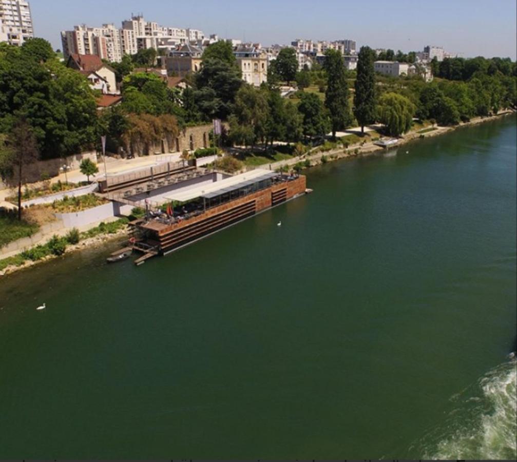 Appartement Au Bord De Seine Épinay-sur-Seine Dış mekan fotoğraf